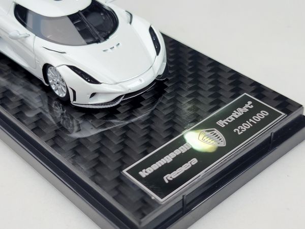 Xe Mô Hình Koenigsegg Regera 1:64 FrontiArt ( Pearl White )