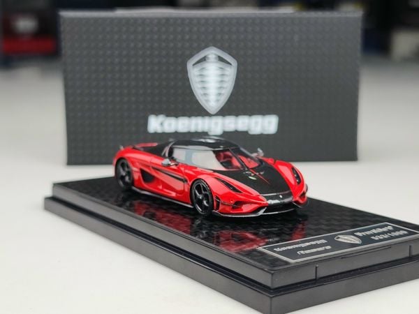 Xe Mô Hình Koenigsegg Regera 1:64 FrontiArt ( Draco Red )