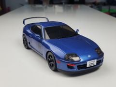 Xe mô hình Toyota Supra MK4 1:18 Solido (Dark Blue)