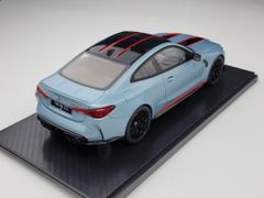 Xe mô hình BMW M4 CSL 1:18 GTSpirit (Xám Xanh)