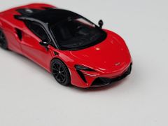 Xe mô hình Mclaren Atura Vermilion Red LHD 1:64 MINIGT ( Đỏ Metallic)