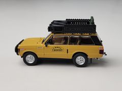 Xe Mô Hình Range Rover 1982 Camel Trophy Papua 1:64 MiNIGT ( Vàng Đất )