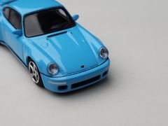 Xe Mô Hình Ruf CTR Anniversary 1:64 MiNiGT ( Xanh Baby )