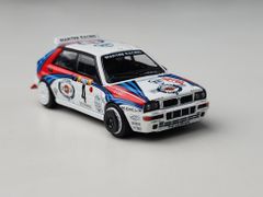 Xe Mô Hình Lancia Delta HF Integrale Evoluzione 1992 #4 1:64 MiNiGT ( Trắng Martini #4 )