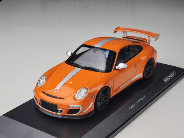 Xe Mô Hình Porsche 911 GT3 RS 4.0 2011 1:18 Mini Champs ( Cam )