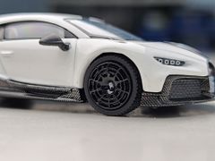 Xe Mô Hình Bugatti Chiron Pur Sport White 1:64 MiniGT ( Trắng )