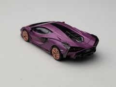 Xe Mô Hình Lamborghini Sian 1:64 MiniGT ( Tím )