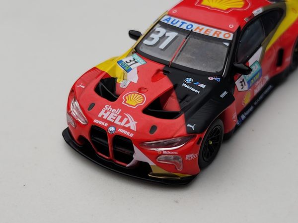 Xe Mô Hình BMW M4 GT3 #31 Schubert Motorsport 2022 DTM Champion 1:64 MiniGT ( Đỏ )