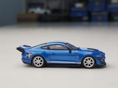 Xe Mô Hình Shelby Gt500 Dragon Snake Concept Ford Performance Blue 1:64 MiniGT ( Xanh )