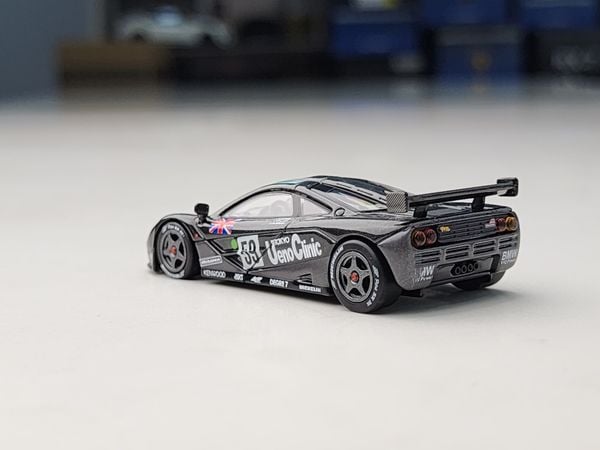 Xe Mô Hình McLaren F1 GTR #59 1995 Le Mans 24Hr Winner 1:64 MiniGT ( Đen )