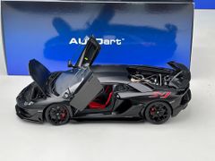 Xe Mô Hình Lamborghini Aventador SVJ 1:18 AutoArt (NERO NEMESIS/ MATTBLACK)