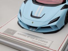 Xe Mô Hình Ferrari Novitec F8 1:18 Ivy Merit ( Baby Blue White Stripes )