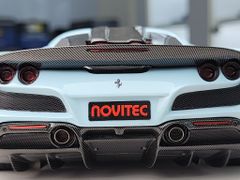 Xe Mô Hình Ferrari Novitec F8 1:18 Ivy Merit ( Baby Blue White Stripes )