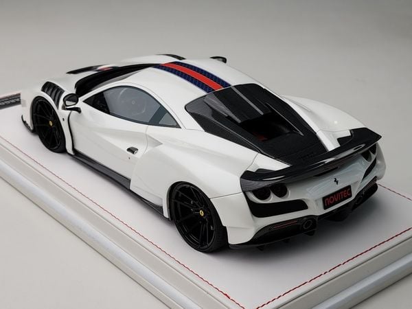 Xe Mô Hình Ferrari Novitec F8 1:18 Ivy Merit ( Pearl White )