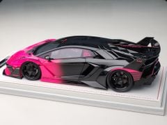 Xe Mô Hình Lamborghini Aventador GT EVO 1:18 Ivy Merit ( Black/Pink )