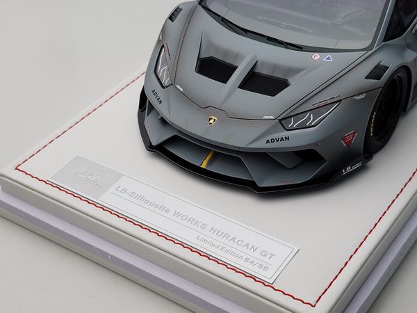 Xe Mô Hình Lamborghini Hurance 1:18 Ivy Model ( Fighter Grey )