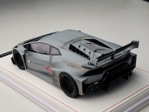 Xe Mô Hình Lamborghini Hurance 1:18 Ivy Model ( Fighter Grey )