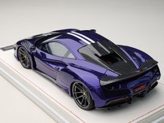 Xe Mô Hình Ferrari Novitec F8 1:18 ( HongKong Violet White Stripes )