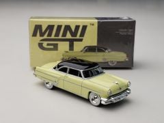 Xe Mô Hình Lincoln Capri 1954 Premier Yellow 1:64 MiniGT ( Vàng )