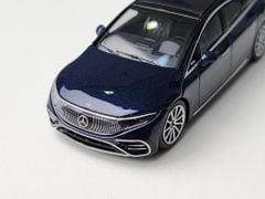Xe Mô Hình Mercedes-Benz EQS 580 4MATIC 1:64 MiniGT ( Blue Matallic )