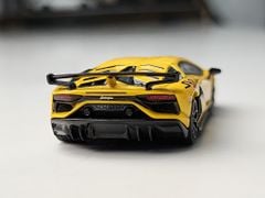 Xe Mô Hình Lamborghini Aventador SVJ 1:64 MiniGT ( Vàng )