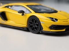 Xe Mô Hình Lamborghini Aventador SVJ 1:64 MiniGT ( Vàng )