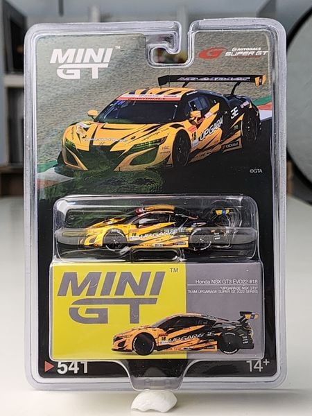 Xe Mô Hình Honda NSX GT3 EVO22 #18 1:64 MiniGT ( Vàng & Đen )