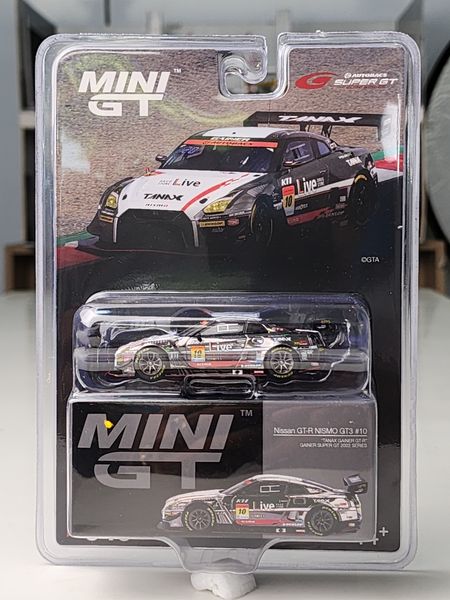 Xe Mô Hình Nissan GT-R Nismo GT3 #10 1:64 MiniGT ( Crom )