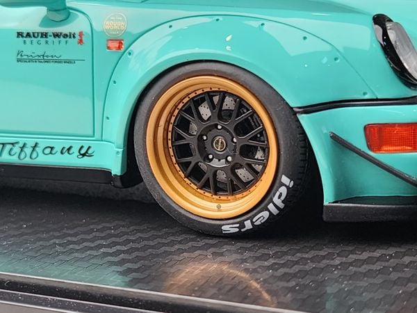 Xe Mô Hình RWB Tiffany 1:18 GT Spirit ( Xanh Ngọc )