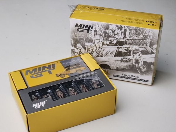 Set Xe Mô Hình Range Rover 1982 1:64 MiNiGT ( Vàng )