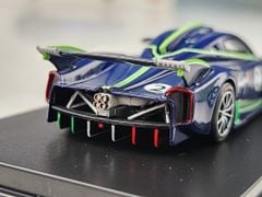 Xe Mô Hình Pagani Huayra R 1:64 LCD ( Blue Carbon )