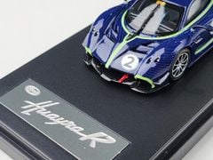 Xe Mô Hình Pagani Huayra R 1:64 LCD ( Blue Carbon )