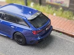 Xe Mô Hình Audi ABT RS6-R Navarra 1:64 MiniGT ( Blue Metallic LHD )