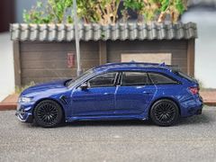 Xe Mô Hình Audi ABT RS6-R Navarra 1:64 MiniGT ( Blue Metallic LHD )