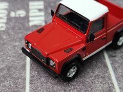 Xe Mô Hình Land Rover Defender 90 Pickup Masai 1:64 MiniGT ( Red LHD )