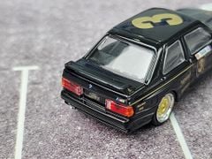 Xe Mô Hình BMW M3 #3 JPS Team BMW 1987 ATCC Championship Winner -Australia Exclusive 1:64 MiniGT (  Black )