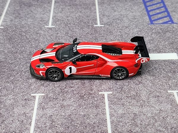 Xe Mô Hình Ford GT Mk II #013 1:64 MiniGT ( Rosso Alpha LHD )