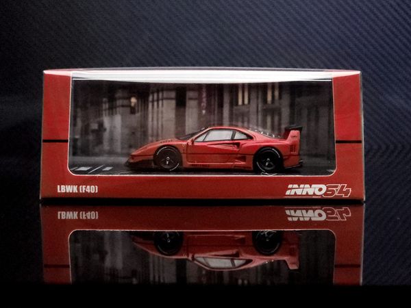 Xe Mô Hình Ferrari LBWK F40 1:64 INNO ( Red )