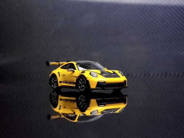 Xe Mô Hình Porsche 911 GT3 RS 1:64 Minichamps ( Signal Yellow )