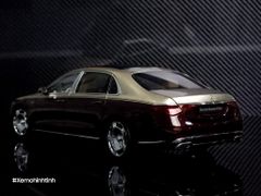 Xe Mô Hình Mercedes-Maybach S-Class Kalahari 1:18 Almost Real ( Gold & Rubellite Red )