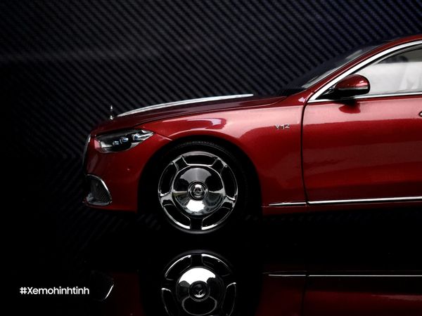 Xe Mô Hình Mercedes-Maybach S-Class Patagonia 1:18 Almost Real ( Red )