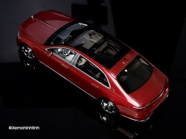 Xe Mô Hình Mercedes-Maybach S-Class Patagonia 1:18 Almost Real ( Red )