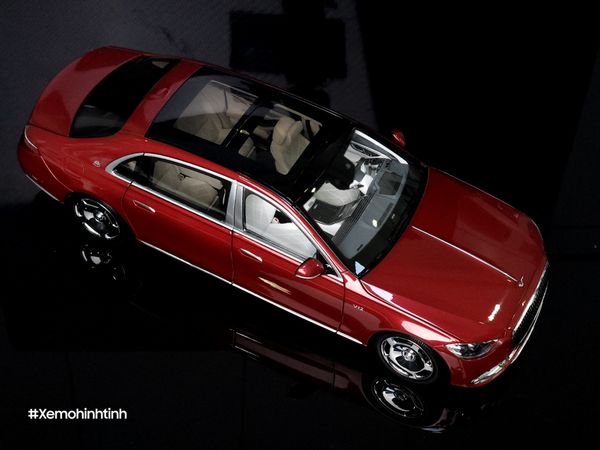 Xe Mô Hình Mercedes-Maybach S-Class Patagonia 1:18 Almost Real ( Red )