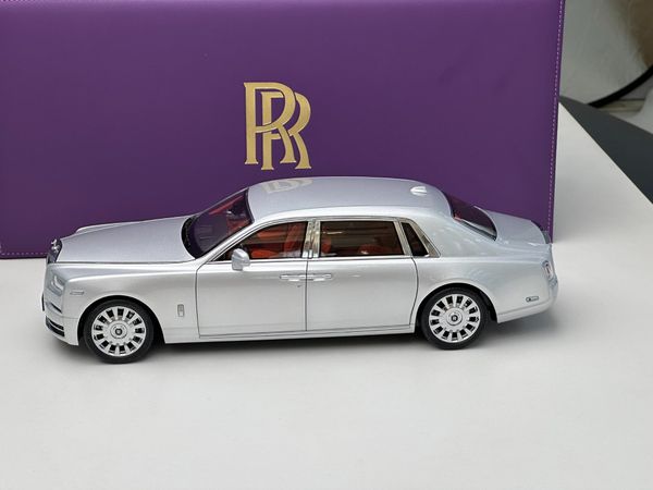 Xe Mô Hình Rolls Royce Phantom 1:18 Kengfai ( Silver )