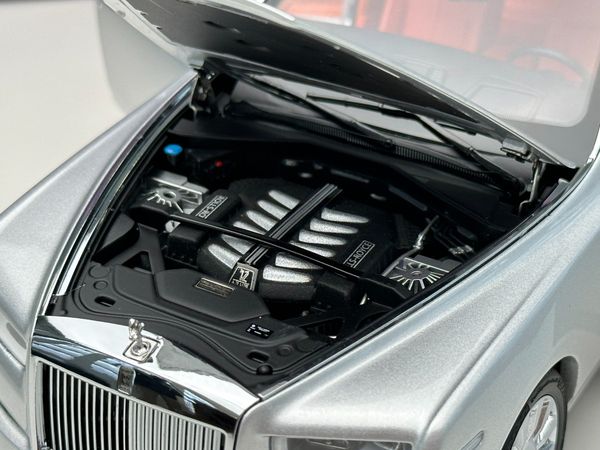 Xe Mô Hình Rolls Royce Phantom 1:18 Kengfai ( Silver )