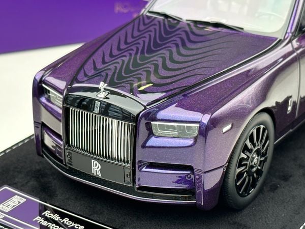 Xe Mô Hình Rolls Royce Phantom Syntopia Collector's Edition 1:18 HH Model ( Mysterious Purple )