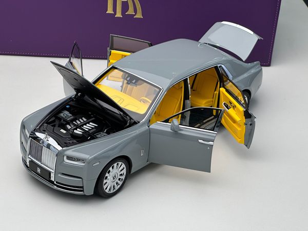 Xe Mô Hình Rolls Royce Phantom 1:18 Kengfai ( Grey )