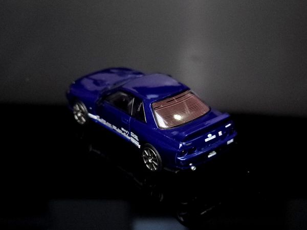 Xe Mô Hình Nissan Skyline GT-R Top Secret VR32 1:64 MiniGT ( Metallic Blue RHD )