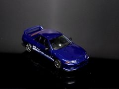Xe Mô Hình Nissan Skyline GT-R Top Secret VR32 1:64 MiniGT ( Metallic Blue RHD )