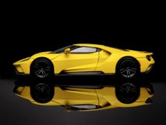Xe Mô Hình Ford GT Triple 1:64 MiniGT ( Yellow )